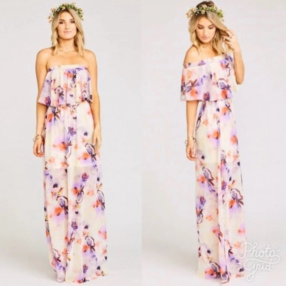 Show Me Your MuMu Floral Maxi Dress